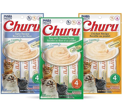 Lickable Creamy Purée Cat Treats 24 Tubes O834