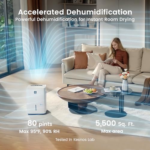 120 Pints Energy Star Dehumidifier with Drain Hose N841