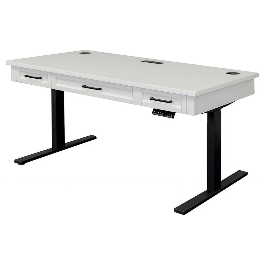 Electric Sit/Stand Desk Height Adjustable Table White S19203