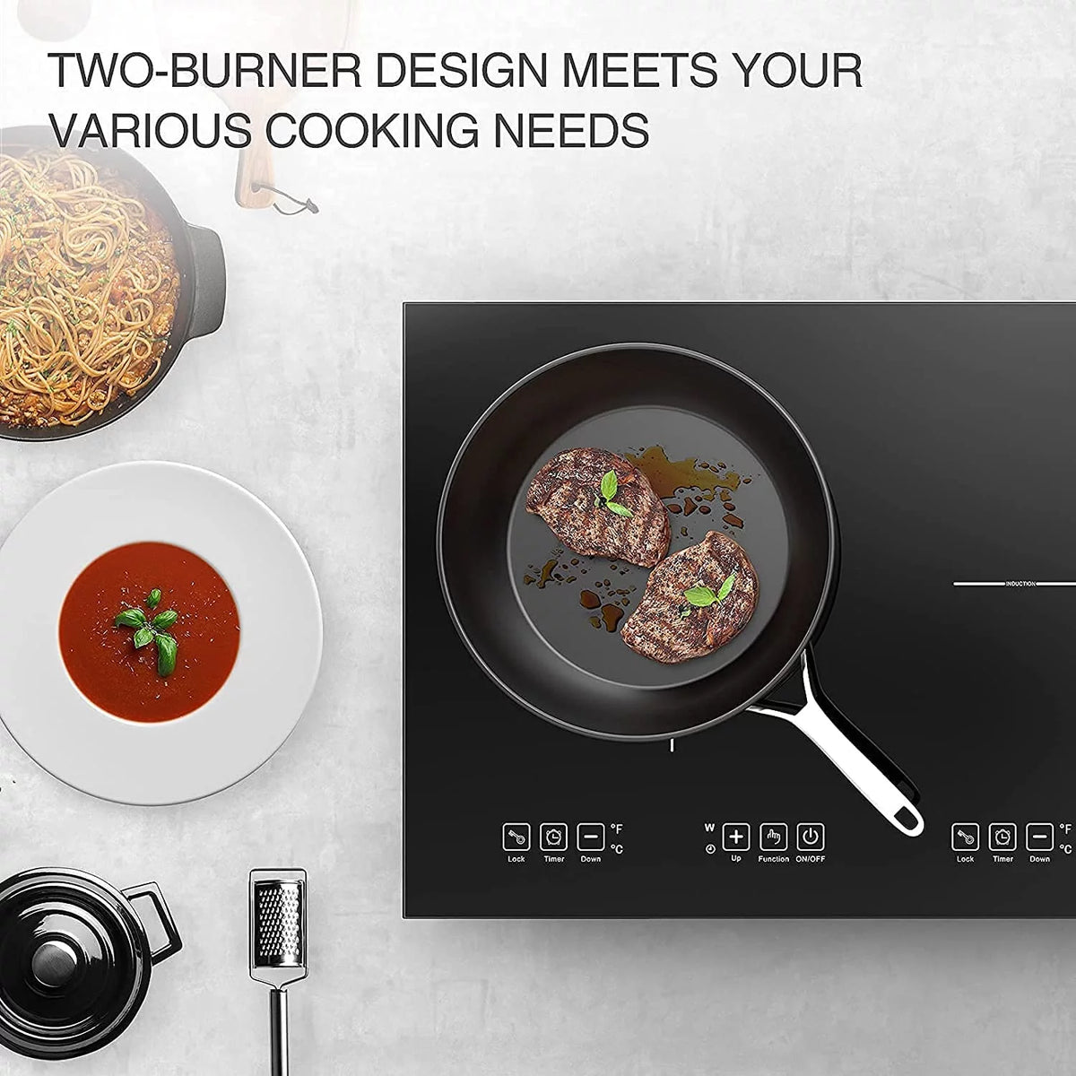 Portable Induction Cooktop 1800W Single Burner C780476