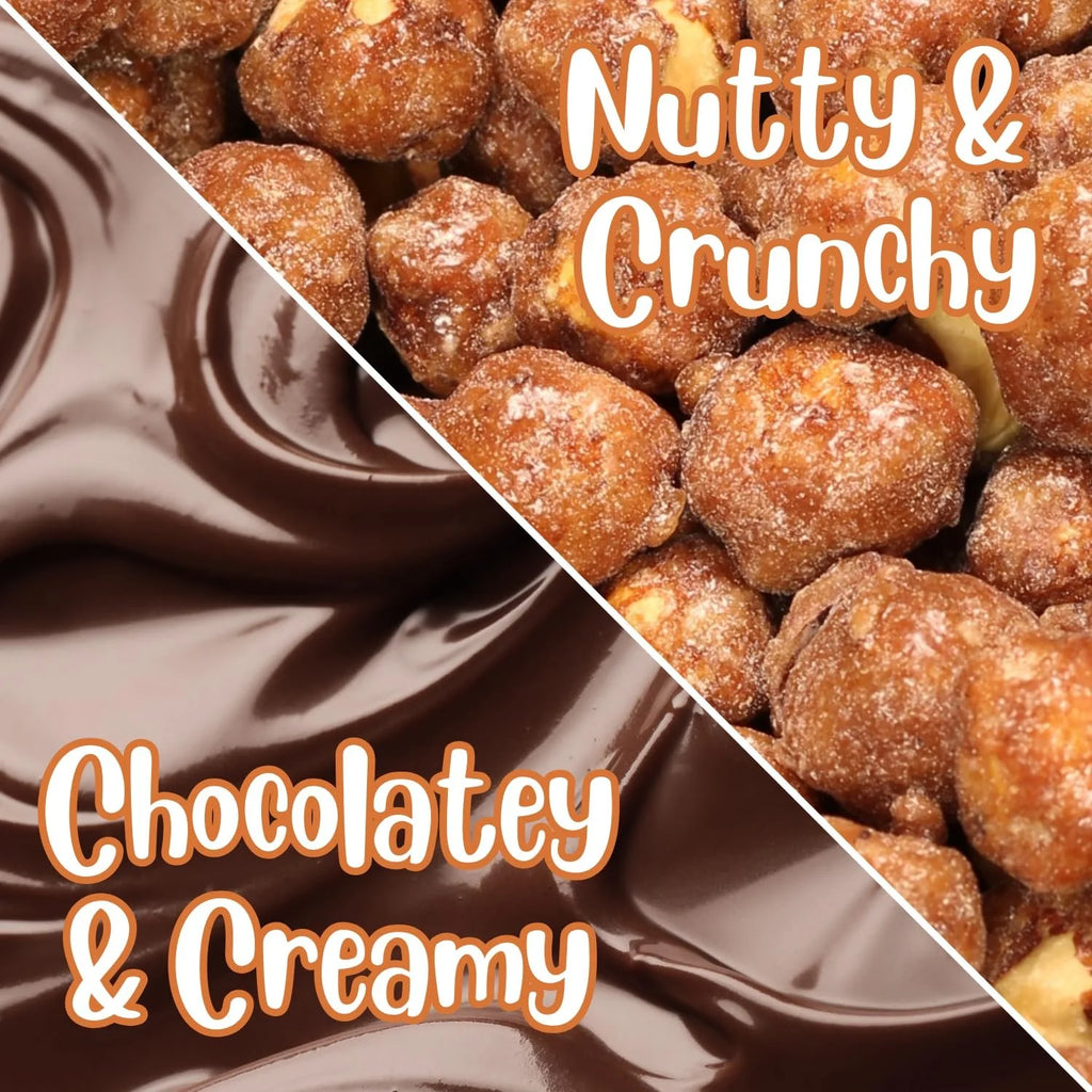 Dark Chocolate Covered Toffee Coated Hazelnuts 5 lbs N1563