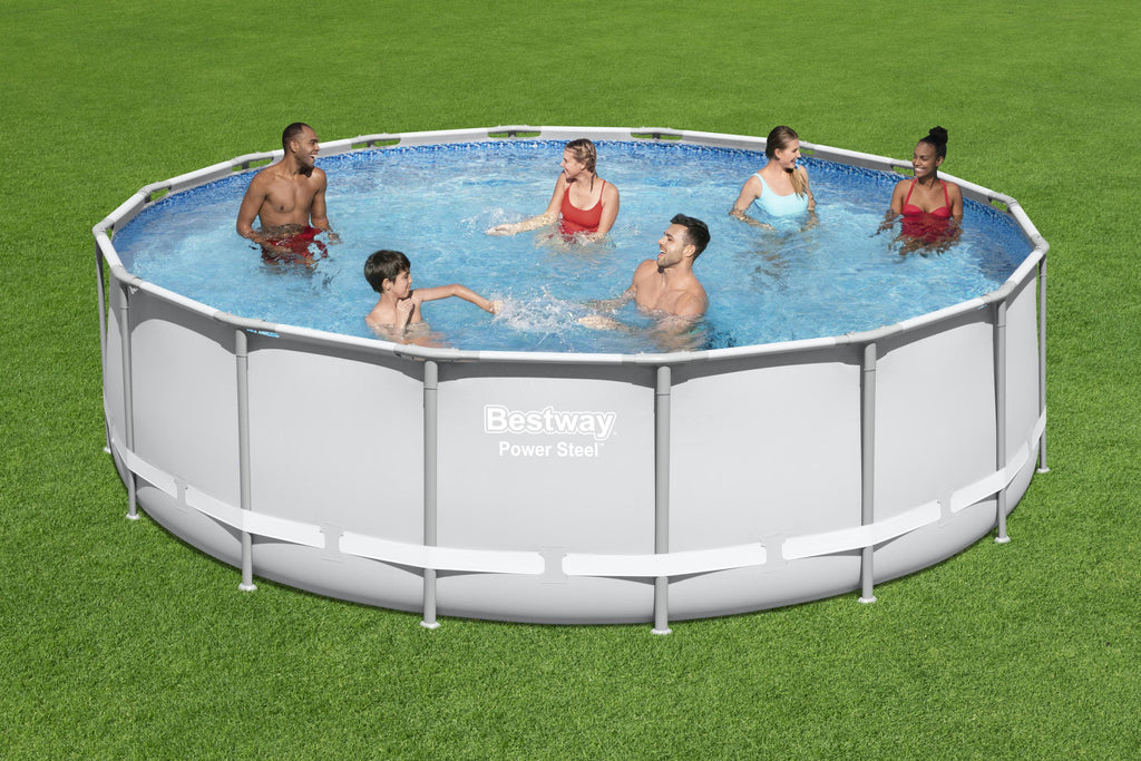Power Steel 16' x 48 Above Ground Pool Set U350130