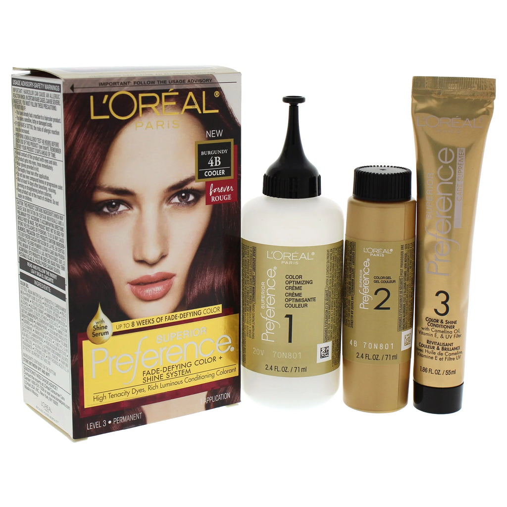 Permanent Hair Color 4B Burgundy L9439