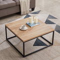 Natural Oak Square Coffee Table W5037