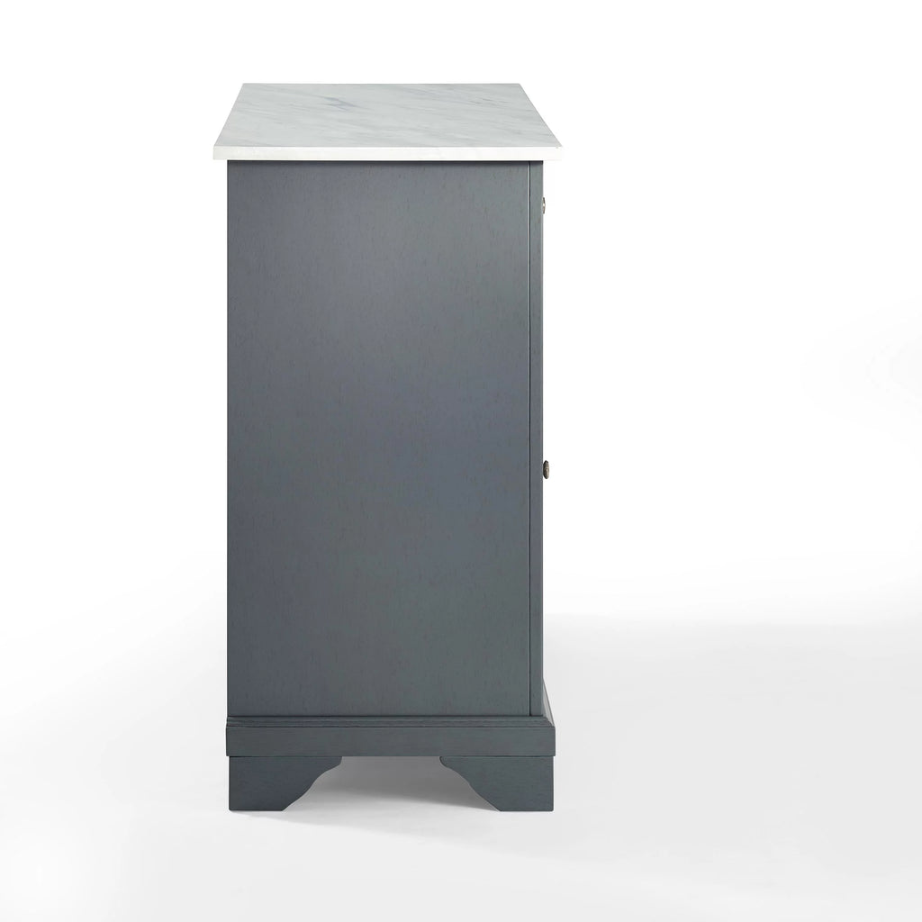Gray Wood Kitchen Island G367