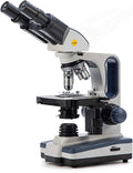 40X-2500X Binocular Compound Microscope with Wide-Field 10X and 25X Eyepieces H127926
