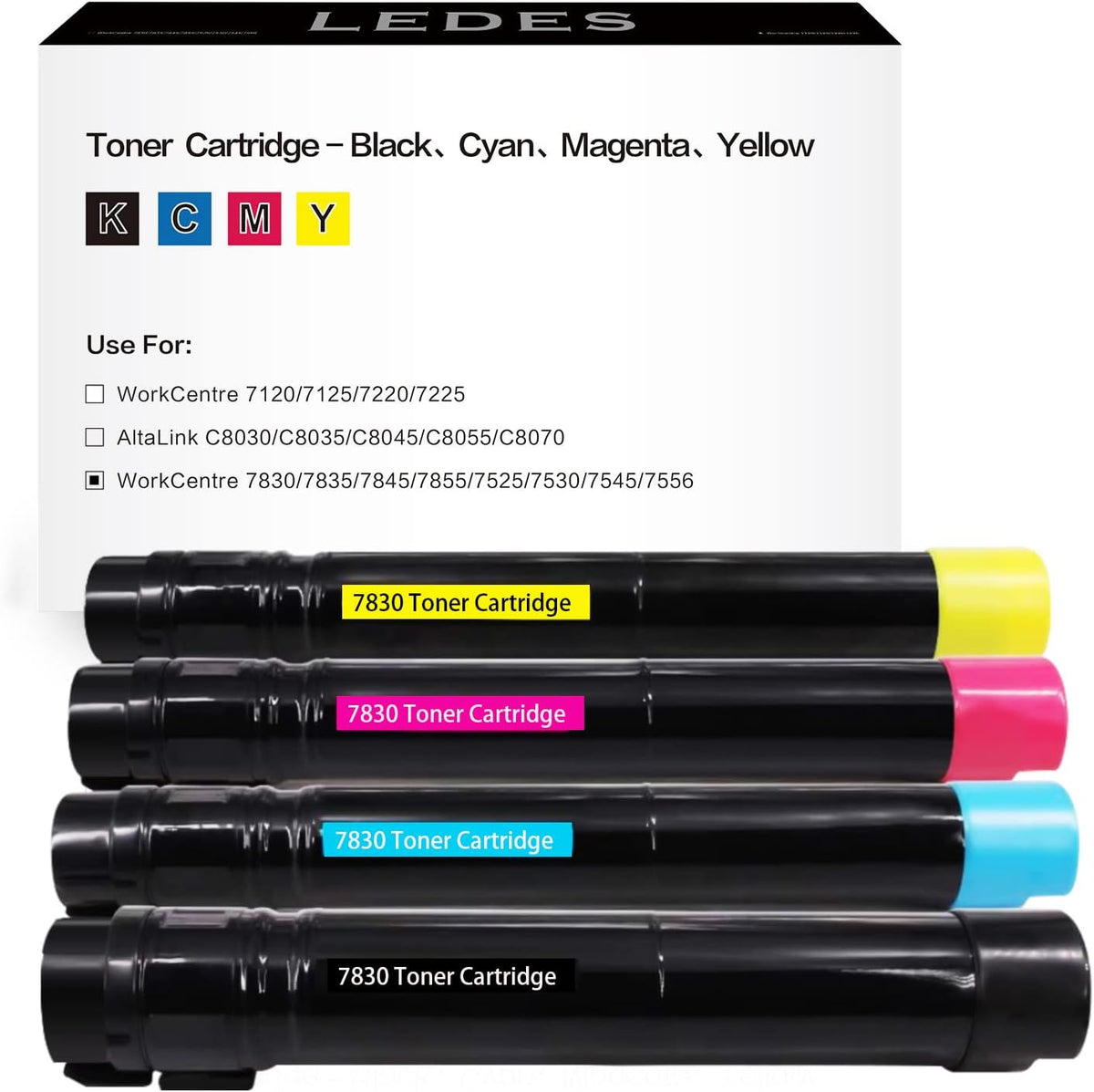 Compatible Toner Cartridge Replacement 4-Pack K3966