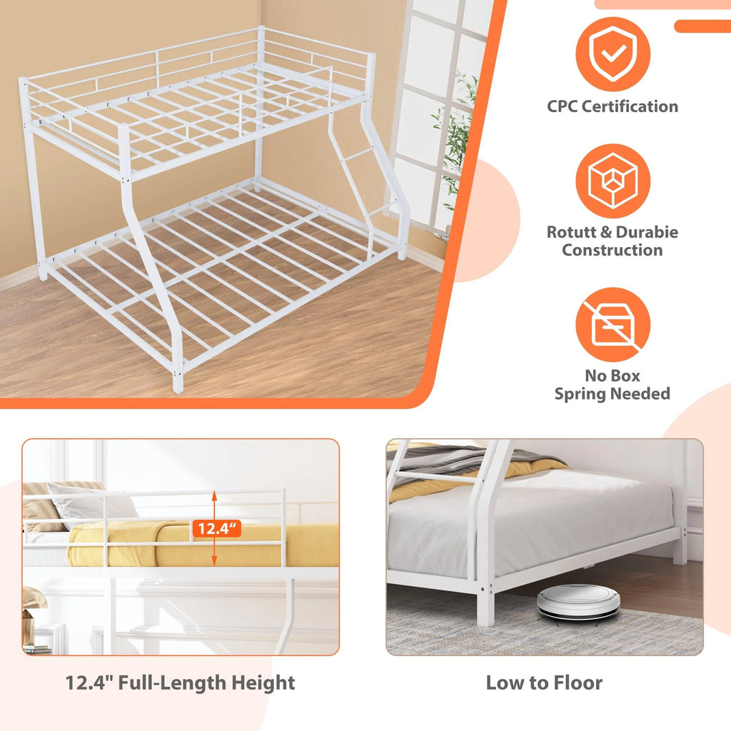 Twin Over Full Heavy-duty Metal Bunk Bed X535597