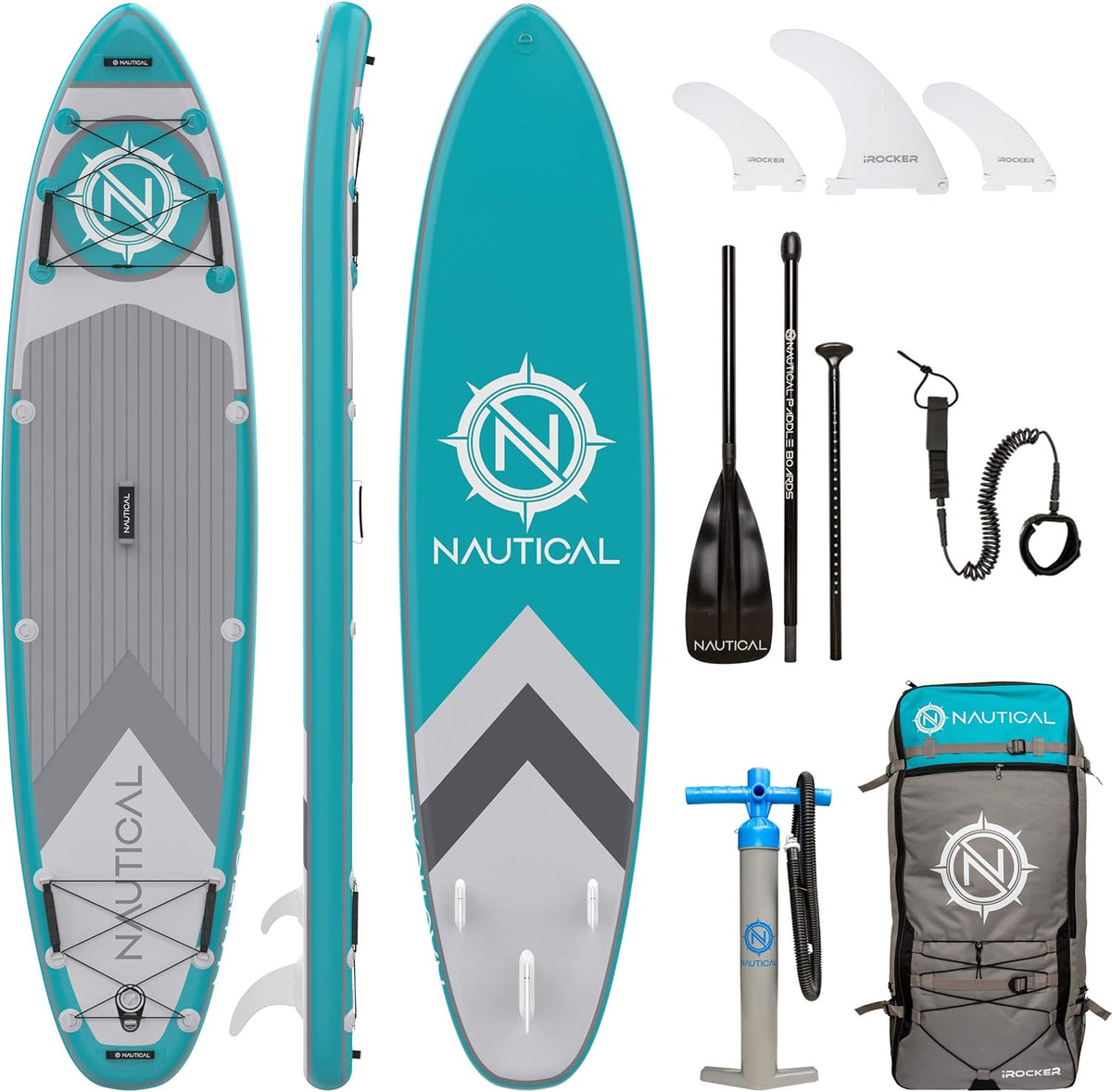 10' Inflatable Stand Up Paddle Board with Roller Bag G9876