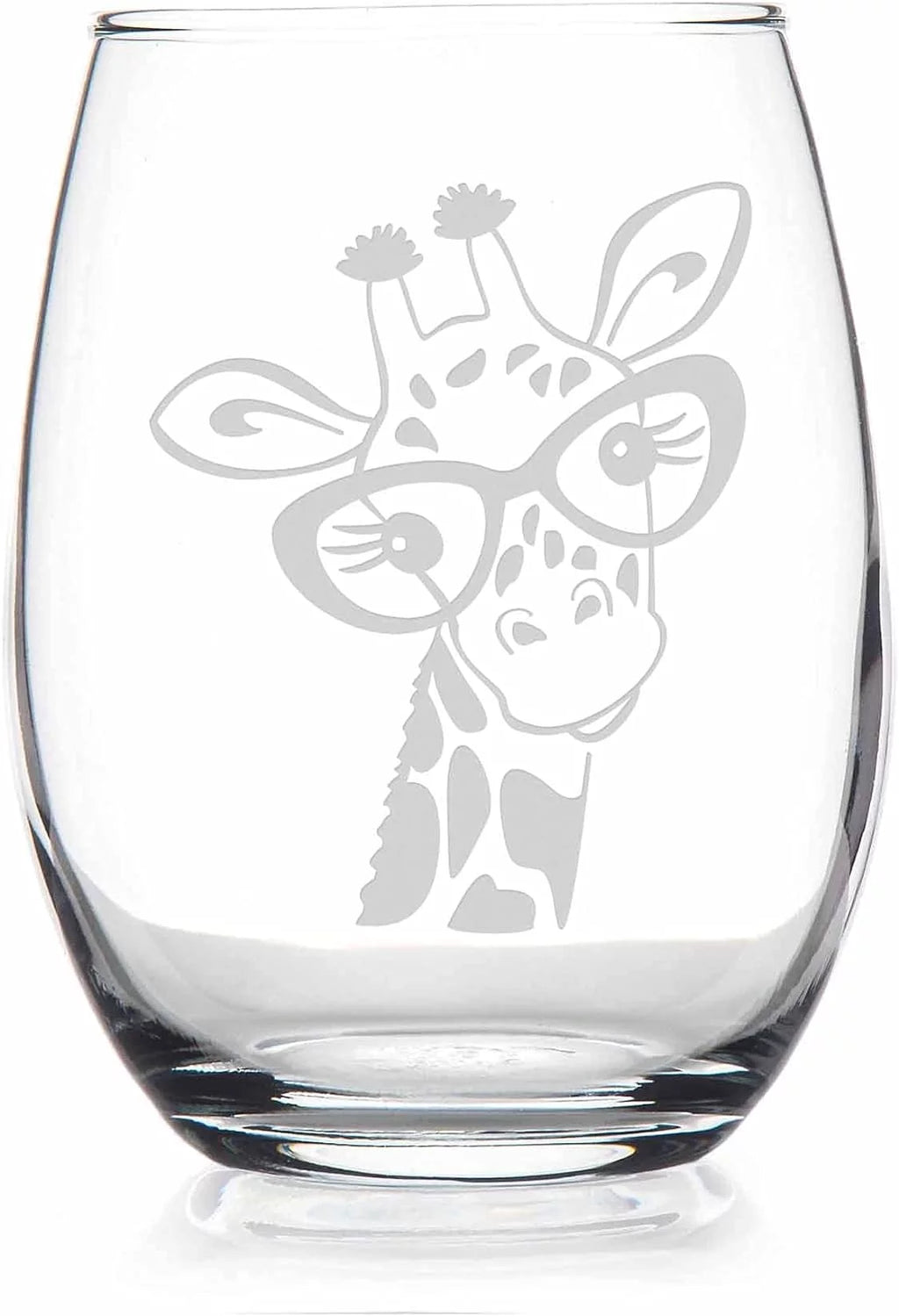 Giraffe Stemless Wine Glass Y646210