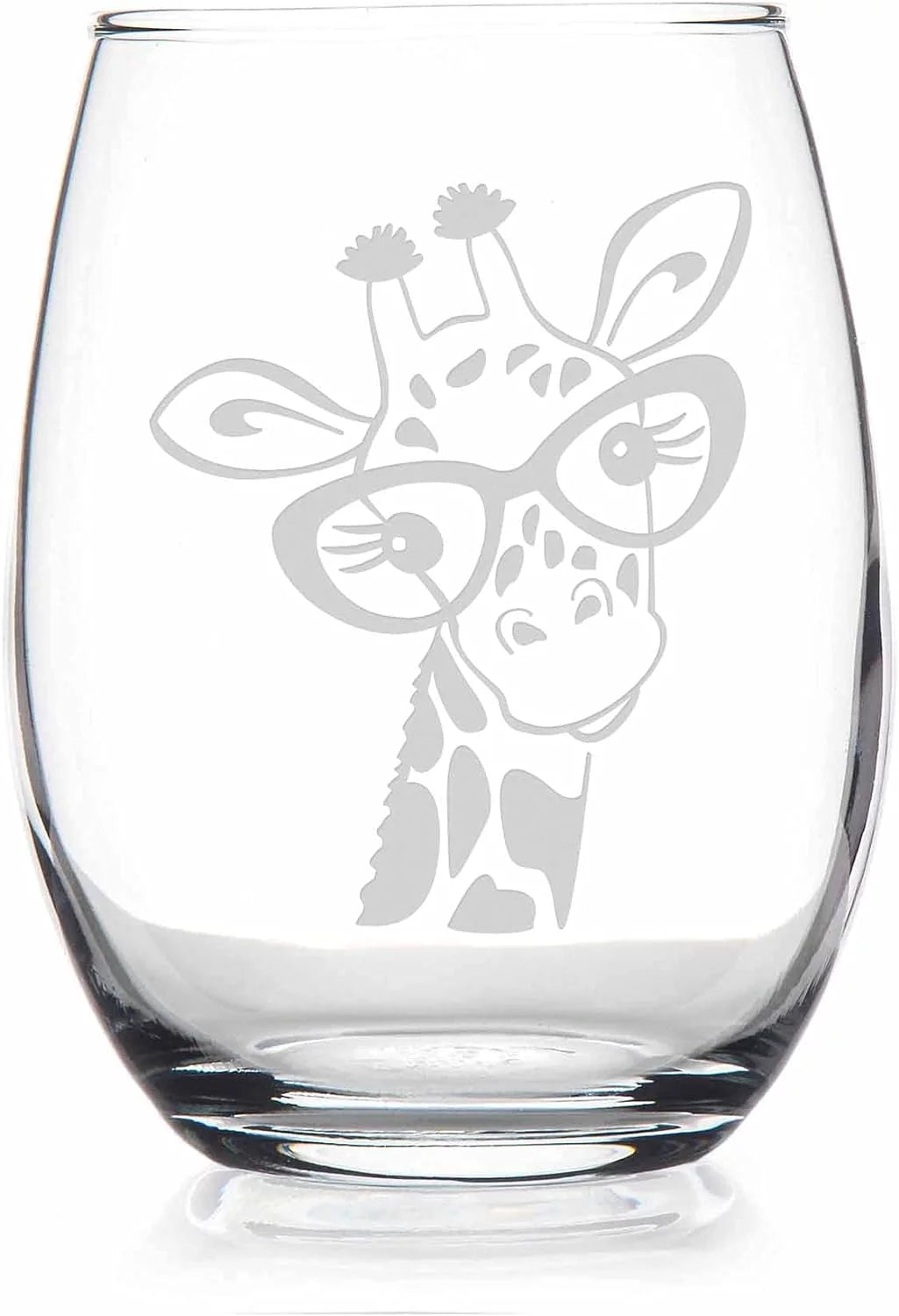 Giraffe Stemless Wine Glass Y646210