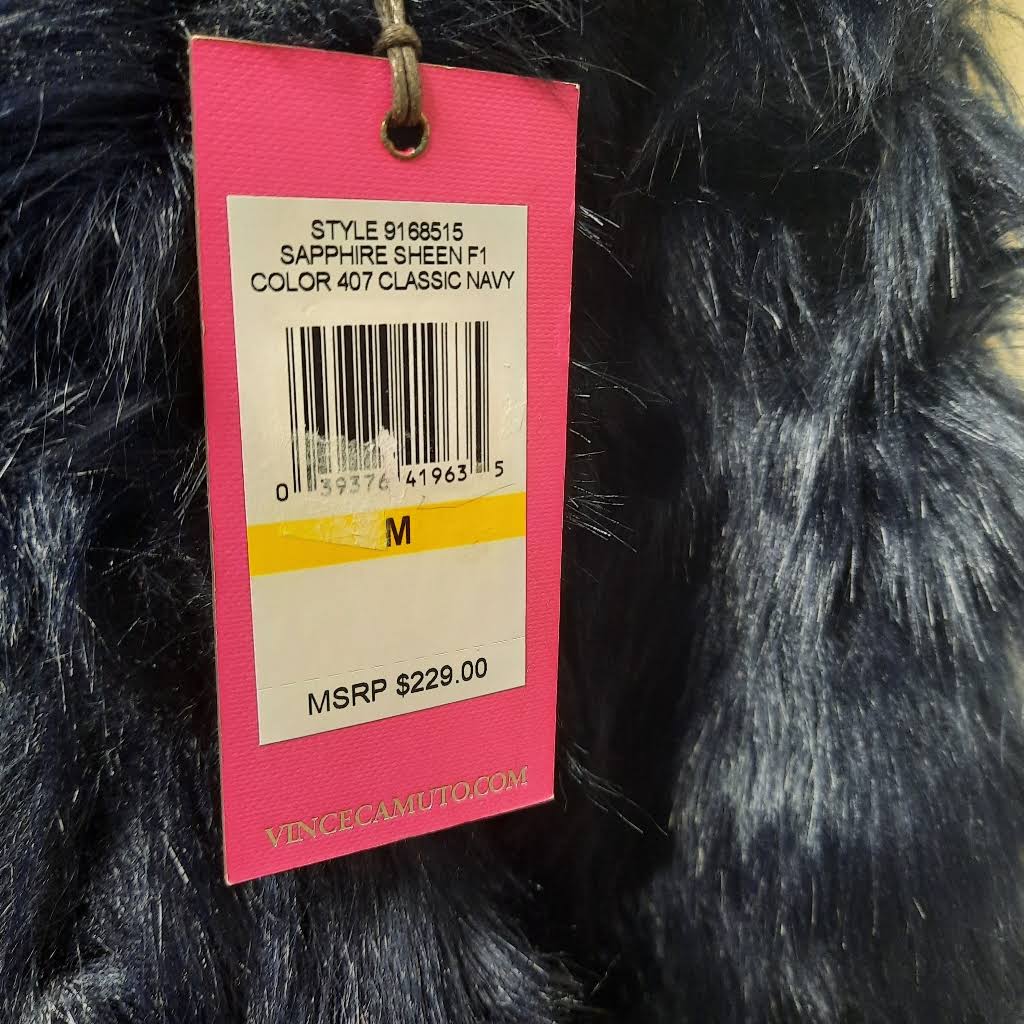 Womens Shaggy Faux Fur Coat P5569