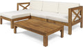 Acacia Wood 5 Piece Sofa Set U891