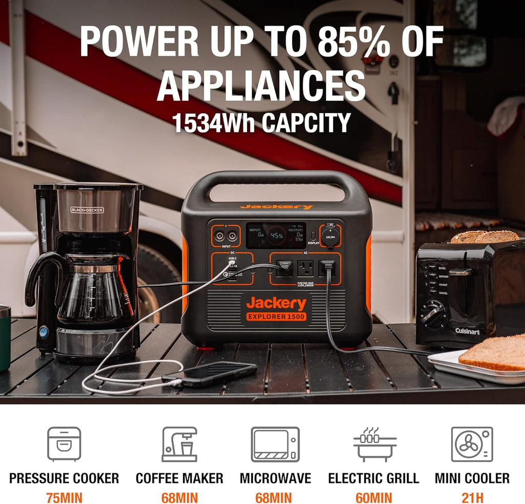 Portable Power Station 1534Wh 1800W K9632