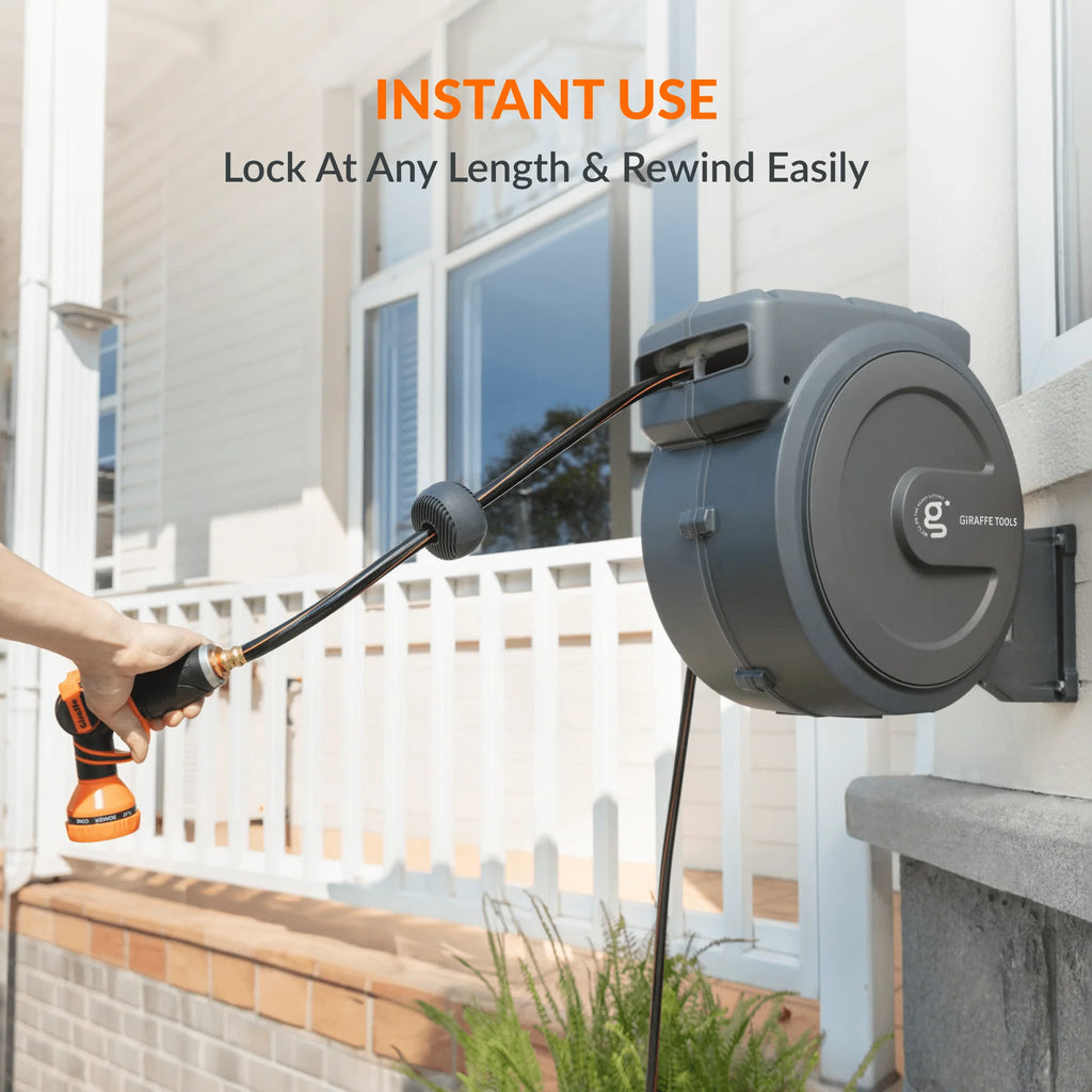 Retractable Garden Hose Reel F42912