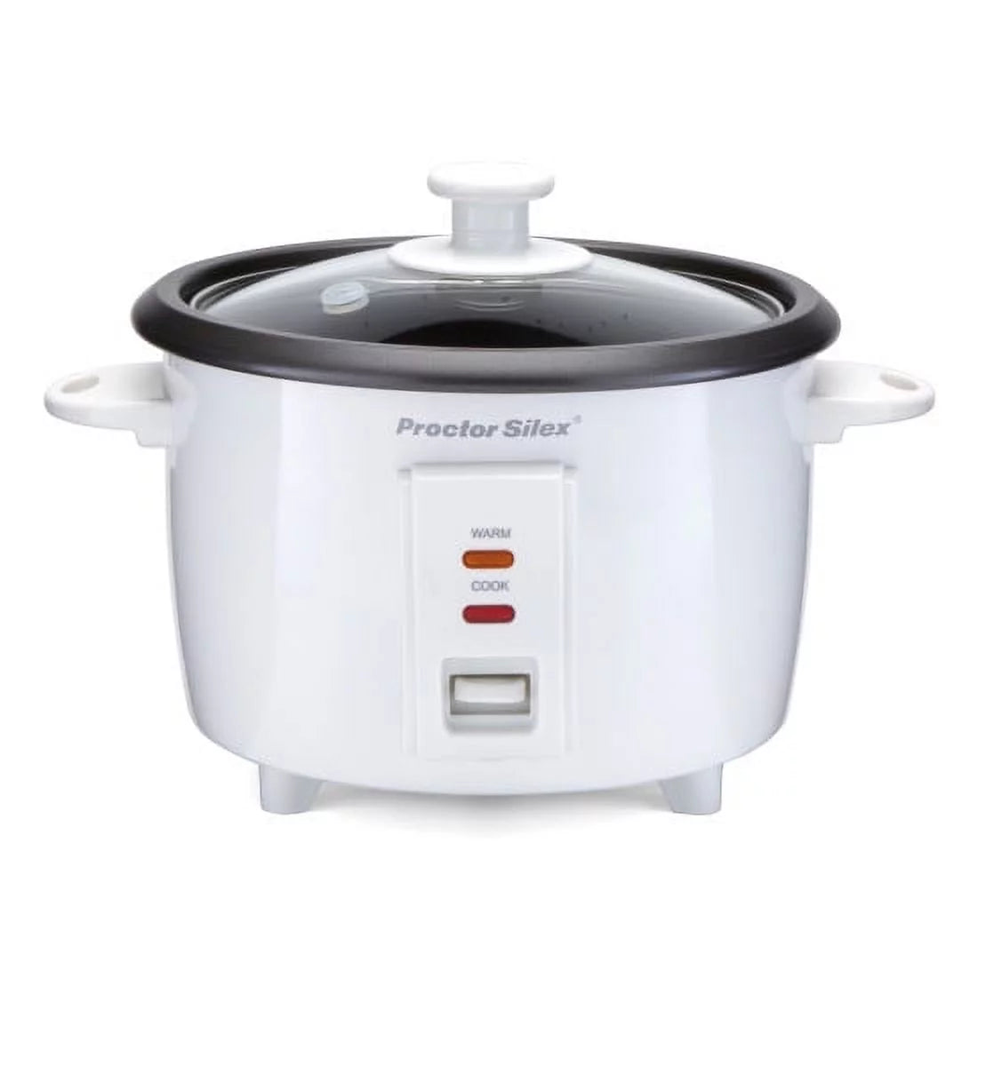 White 8 Cups Rice Cooker & Food Steamer M178