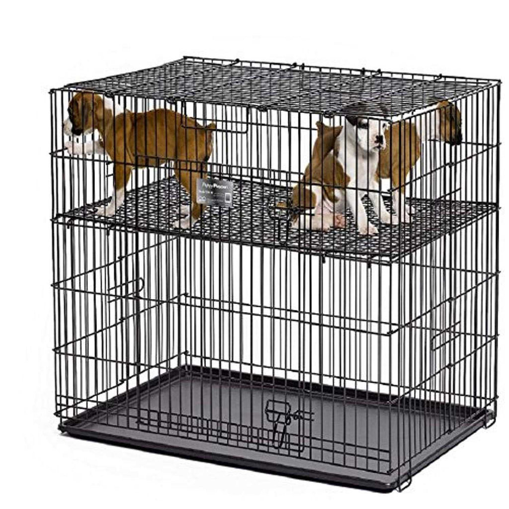 Puppy Playpen with Plastic and Floor Grid Y628