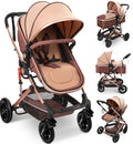 Foldable Reversible Bassinet Baby Stroller Y135