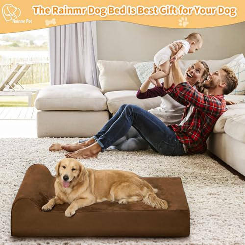 7" Memory Foam Orthopedic Dog Bed with Waterproof Liner Y674027