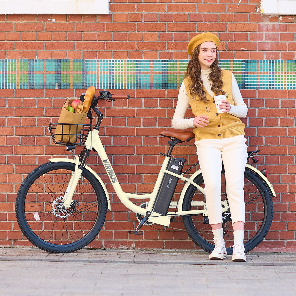 Electric Bike 7 Speed 20mph Black X744