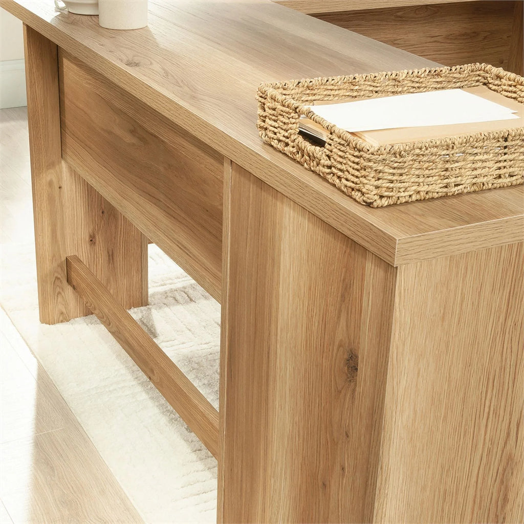 Engineered Wood L-Desk Q438463