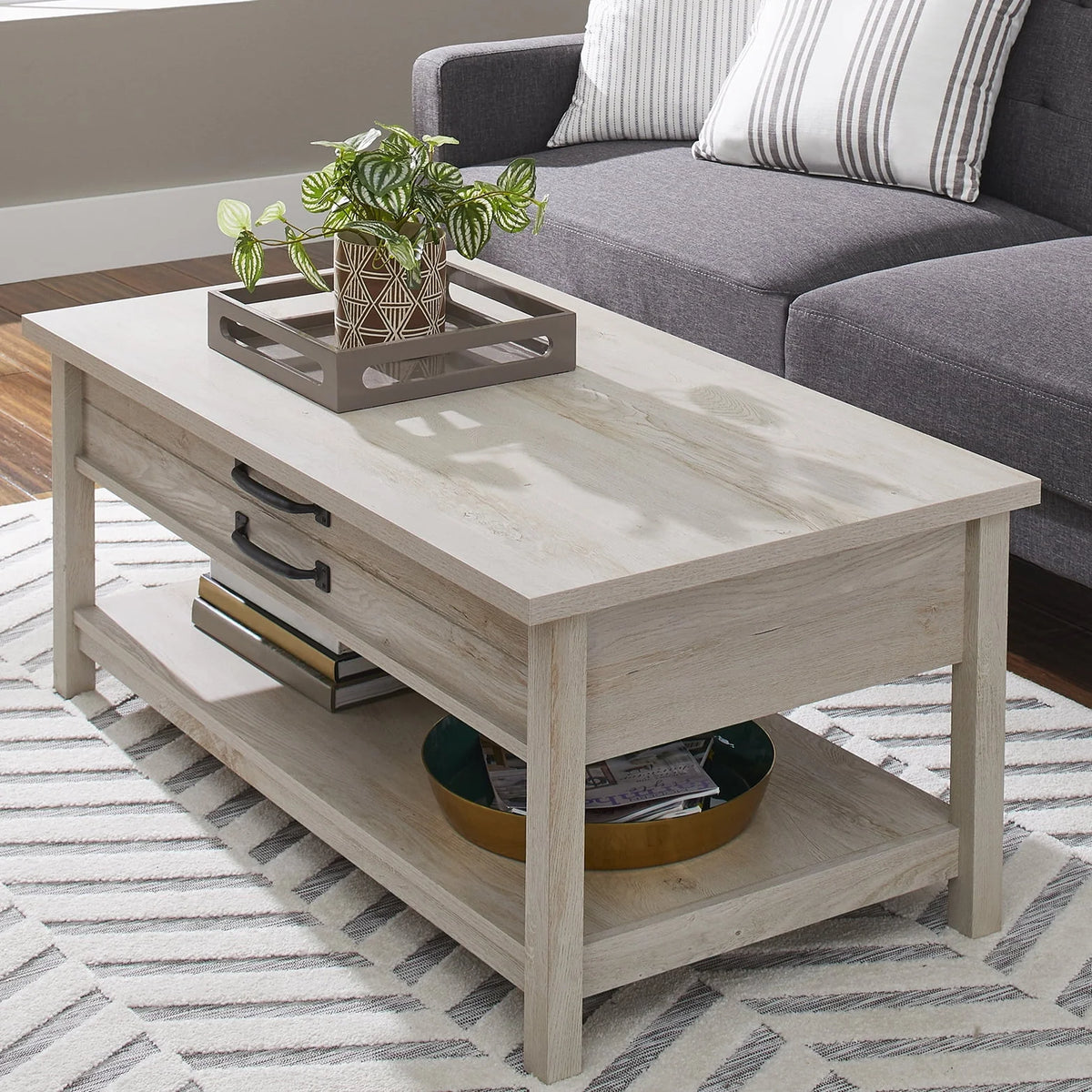 Rectangle Lift Top Coffee Table Q69809
