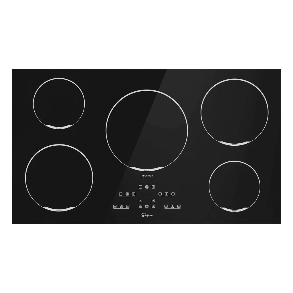 36 Inch 5 Elements Black Induction Cooktop A4624