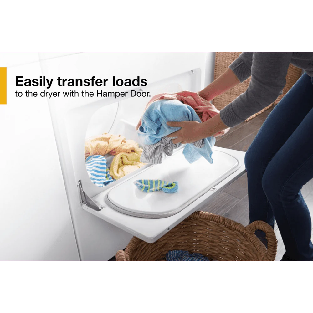 7.0 Cu Ft Top Load Electric Dryer White G340