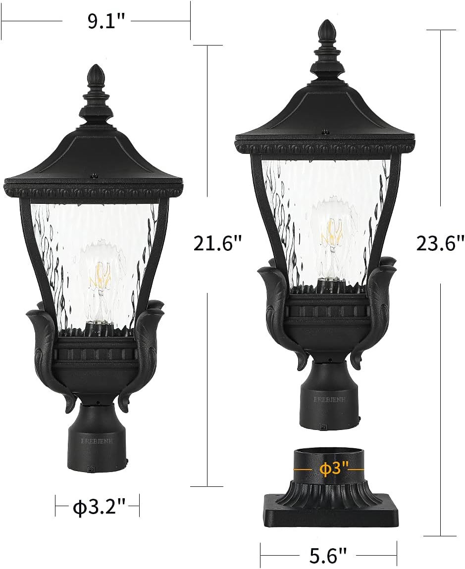 Vintage IP65 Waterproof Outdoor Post Light L939430