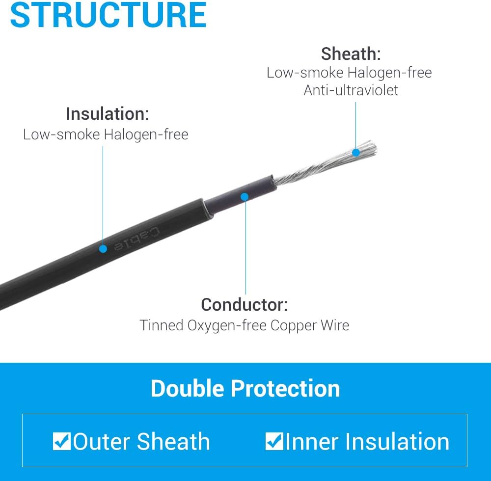 10AWG 325 Feet Solar Extension Cable S716