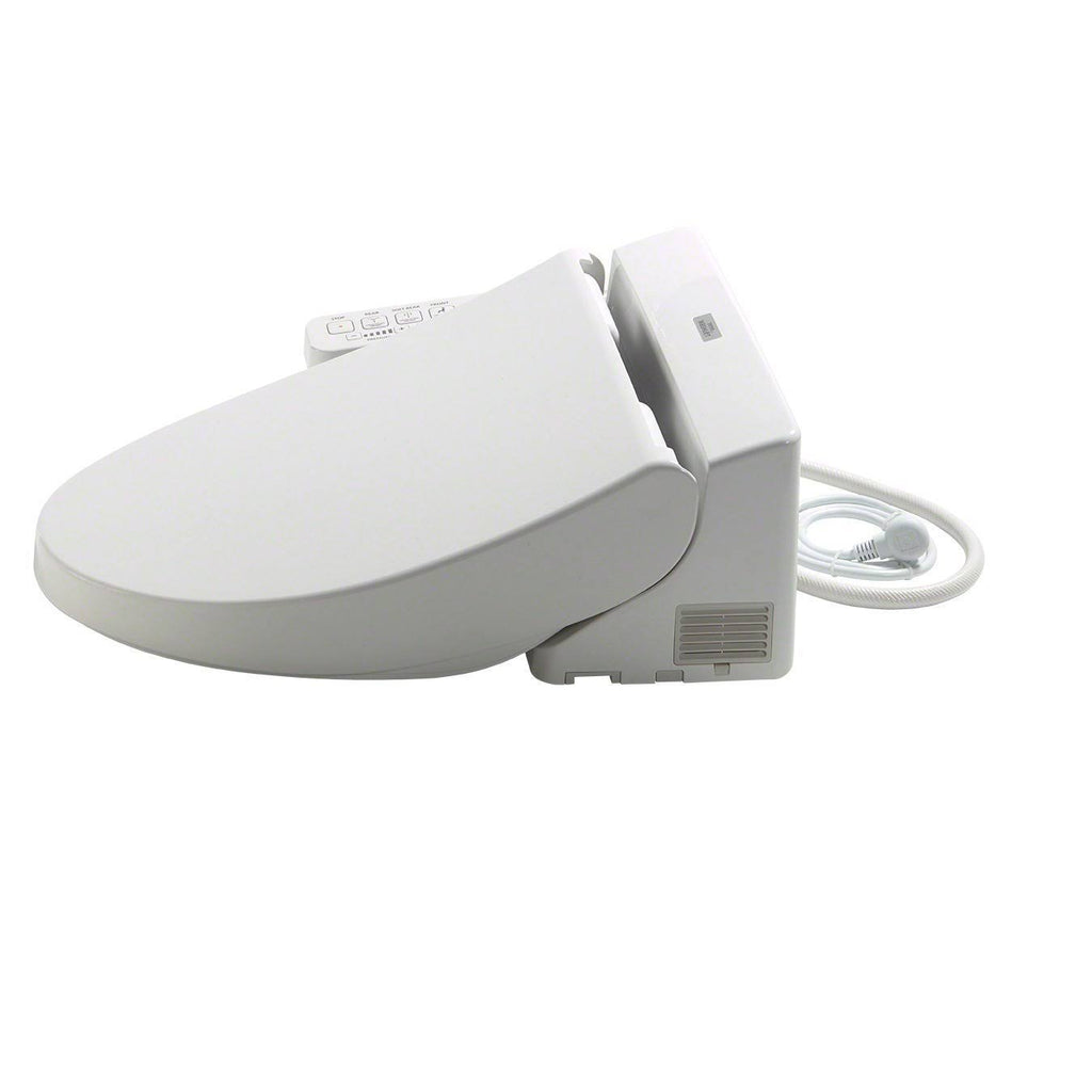 Elongated Bidet Toilet Seat, White W300