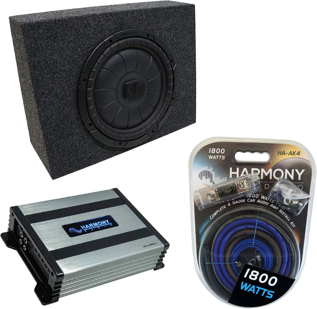 Single 12 Sub Box Enclosure & Amp M675076