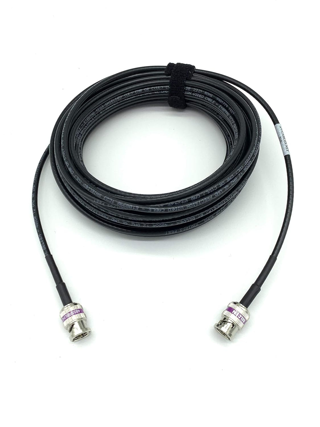 12G 4K HD SDI BNC - BNC Cable 50ft Yellow K716
