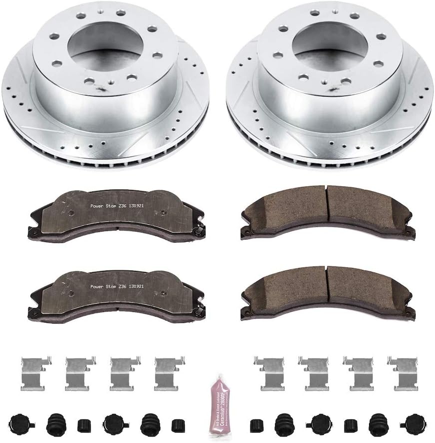 Rear Z36 Truck & Tow Carbon Fiber Ceramic Brake Kit C777