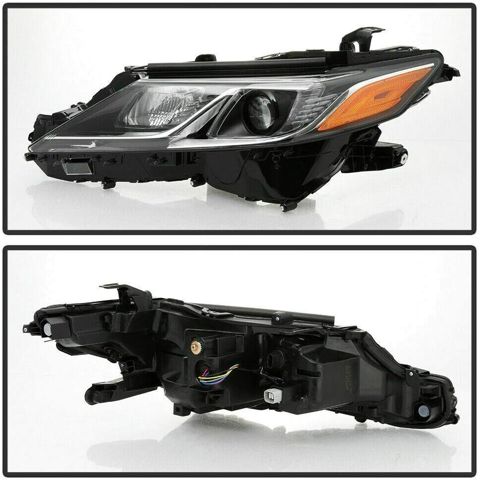 Black LED Headlamp Passenger Driver Side P317071