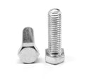 7/8x22-9 x 2 1/2x22 Coarse Thread Hex Cap Screw Full Thread Stainless Steel 18-8 Y62795