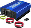 3000W Power Inverter DC12V to 110V AC with 4AC Outlets 2USB Port S25385
