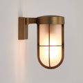 Ant Bronze Wall Light with Frosted Glass A688
