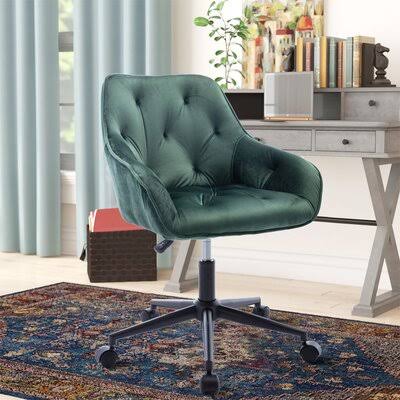 Black Green Task Chair M286567