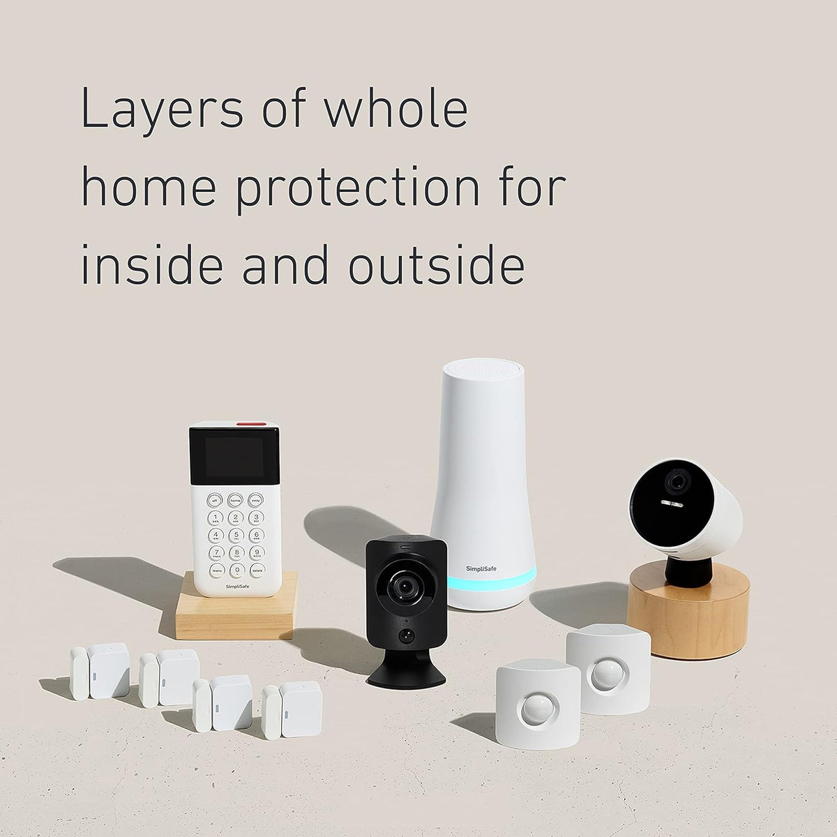 10 Piece Wireless Home Security System with Outdoor Camera R500271
