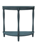 Blue Round Side Table R27909
