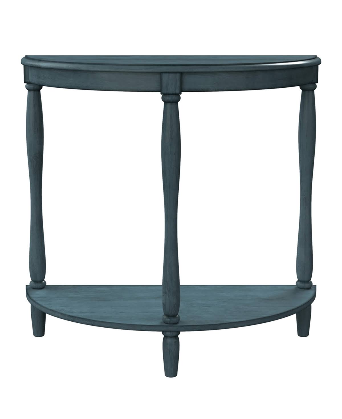 Blue Round Side Table R27909