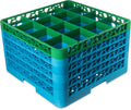 16 Compartments Glass Rack with 5 Extenders M605338