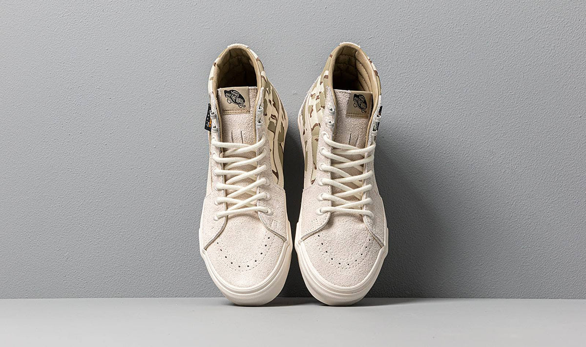 White Camo Sk8-Hi W608553