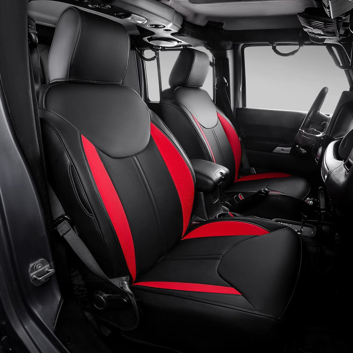 PU Leather Car Seat Covers Front and Back X465373