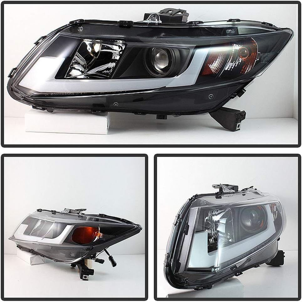 For 2012-2015 Honda Civic LED Projector Headlights M978355