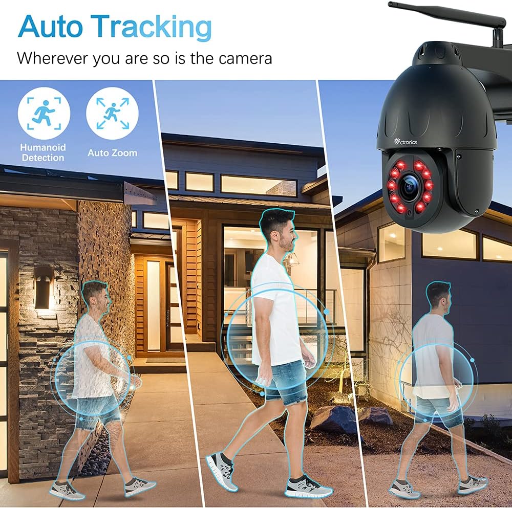 5MP PTZ Security Camera 16X Optical Zoom U161304