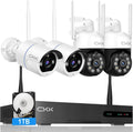 3MP Wireless Security Camera System with 1TB HDD C3417