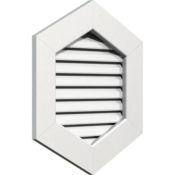Vertical Peaked Gable Vent 6/12 Pitch Functional V582756