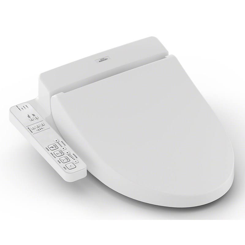 Elongated Bidet Toilet Seat, White W300